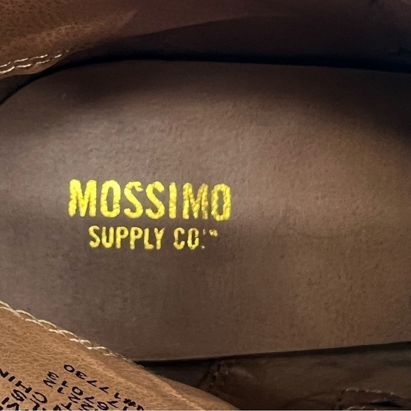 Mossimo Supply Co. Brown Suede Heeled Ankle Boots Size 7 1/2 Women's - Picture 2 of 9